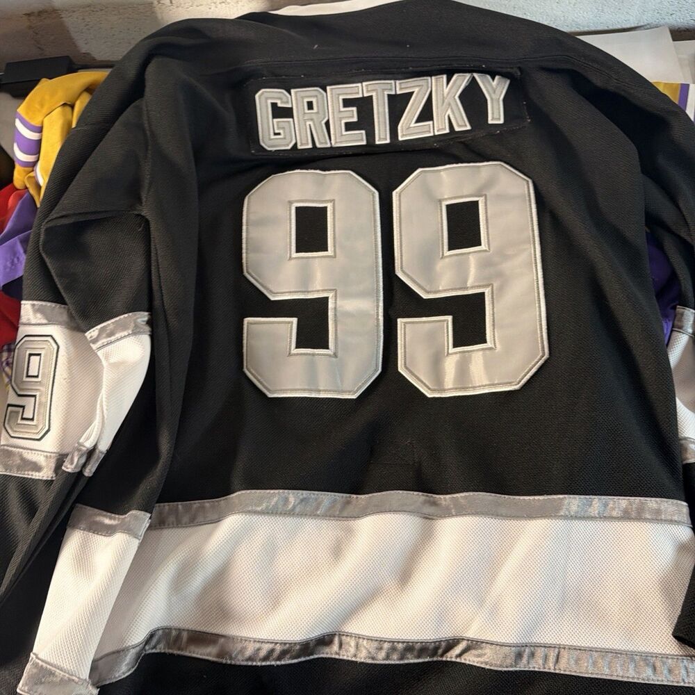 WAYNE GRETZKY 92-93NHL LOS ANGELES KINGS CCM JERSEY Mens 2XL